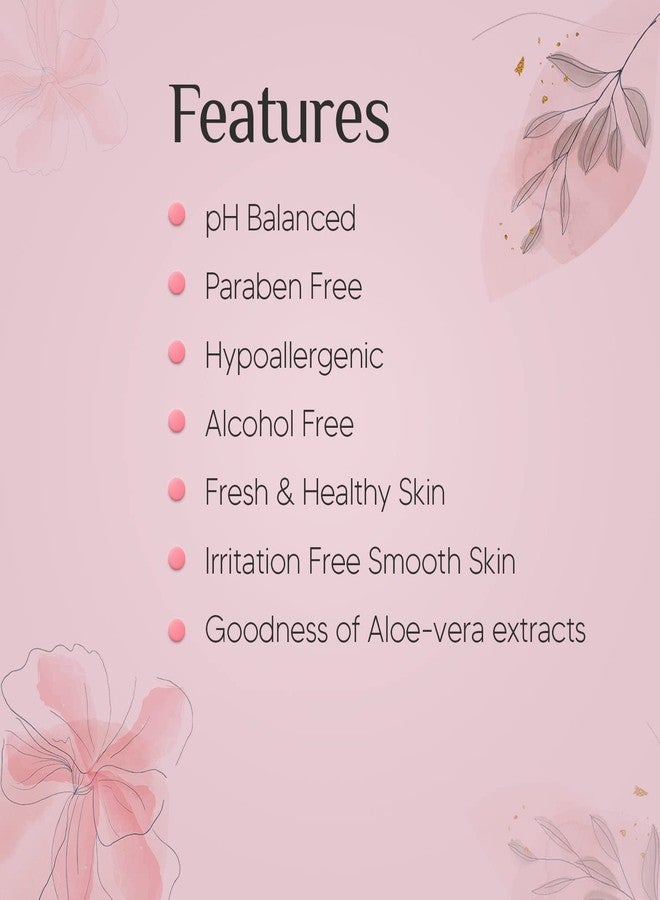 Floren Lavender Intimate Wipes Protects Against Odour, Dryness, Itchiness & Irritation, Balances pH, for Daily Use, Dermatologically Tested (10 Wipes) - Pack of 4 - Image 3